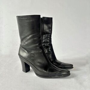 Vintage Boots Leather Pointed Toe 7.5 Diba